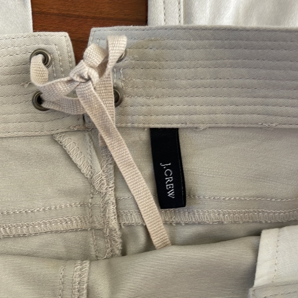 COPY - J. Crew Tan Khaki Mid Rise Straight Leg Adjustable Pants - Picture 5 of 9